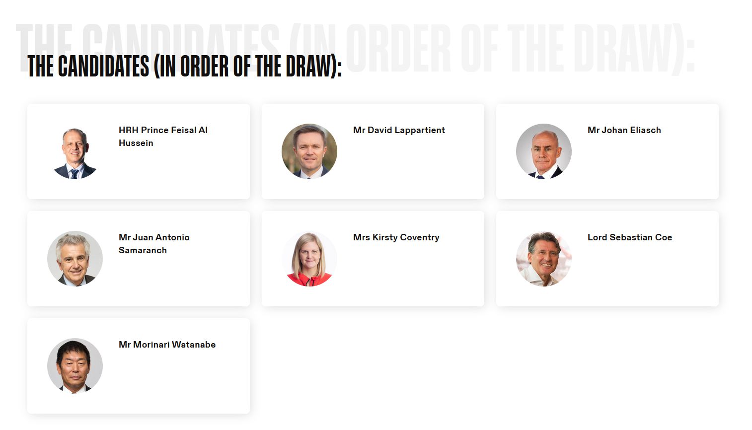 考文垂当选国际奥委会第十任主席，标志奥林匹