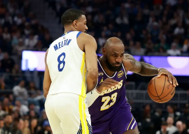 湖人客场大胜勇士 詹姆斯回归率队重返西部第四