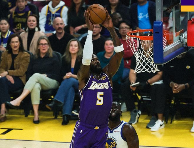 湖人客场大胜勇士 詹姆斯回归率队重返西部第四